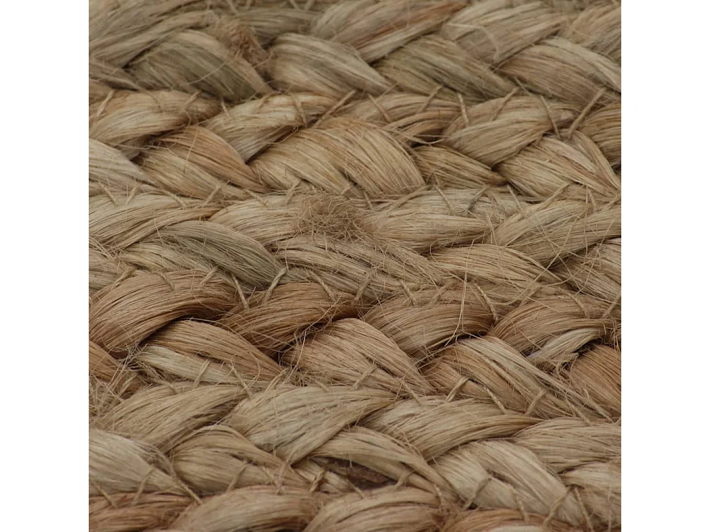 Tapijt rond 150 cm gevlochten jute NL658267