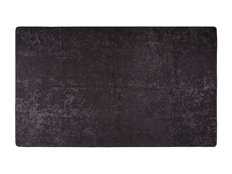 Tapis lavable anthracite 120x170 cm antidérapant QBH92286
