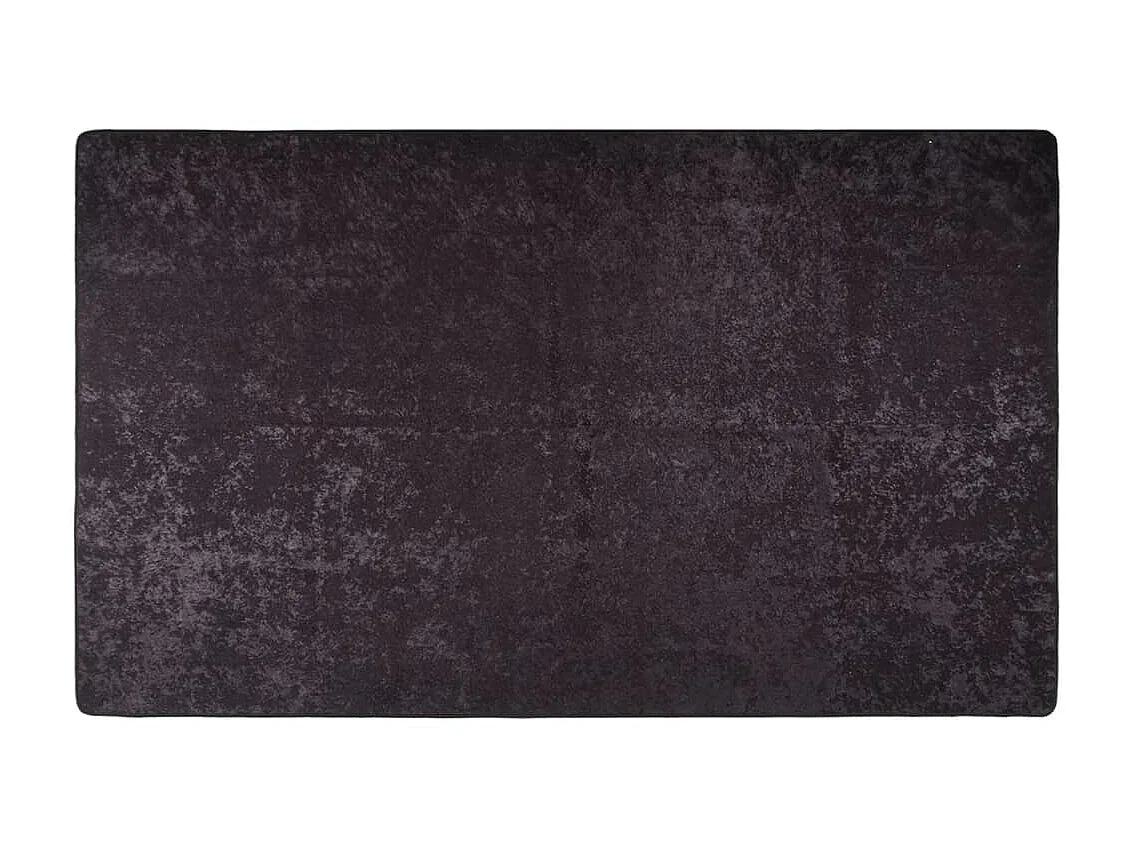 Tapis lavable anthracite 120x170 cm antidérapant QBH92286