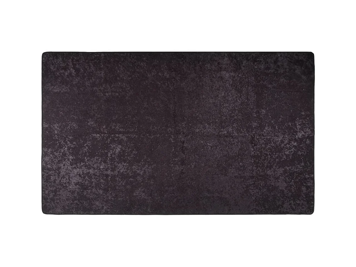 Tapis lavable anthracite 120x170 cm antidérapant QBH92286
