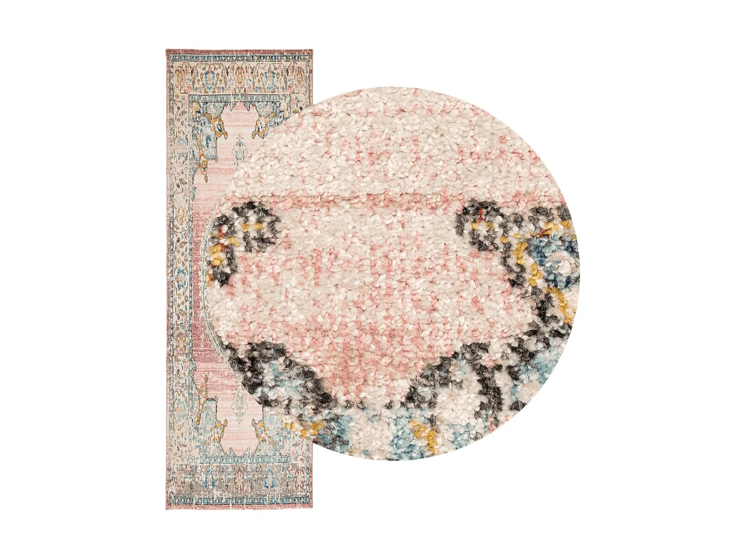 Tapis ARBIZU intérieur extérieur design vintage 80x250 cm QBH90529