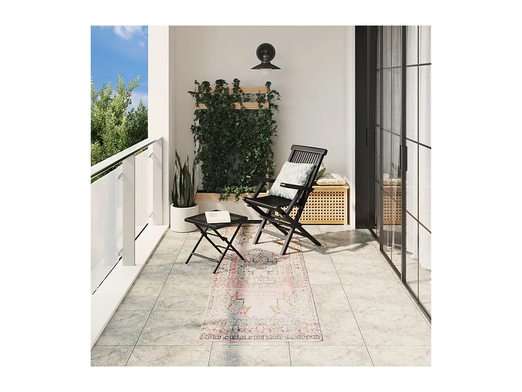 Tapis ARBIZU intérieur extérieur design vintage 80x250 cm QBH90529