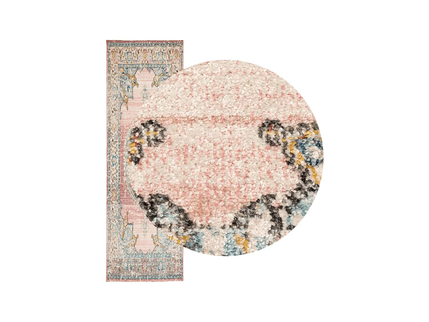 Tapete de interior e exterior design vintage ARBIZU 80x250 cm PT905651