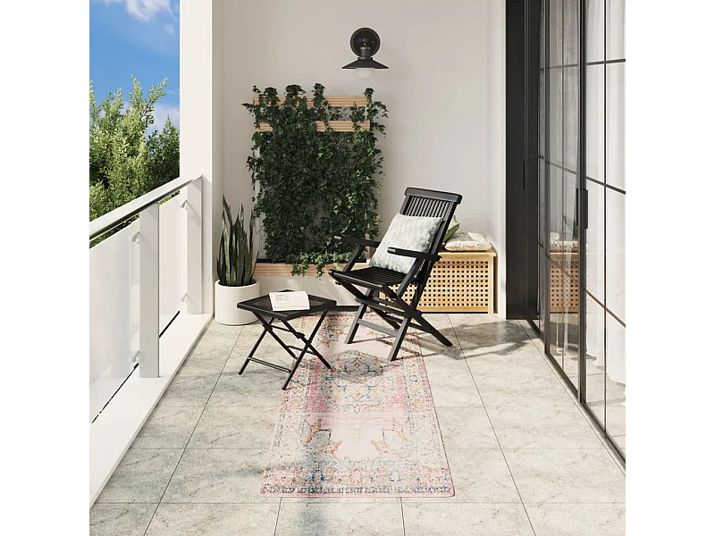 Tapis ARBIZU intérieur extérieur design vintage 80x250 cm QBH90529