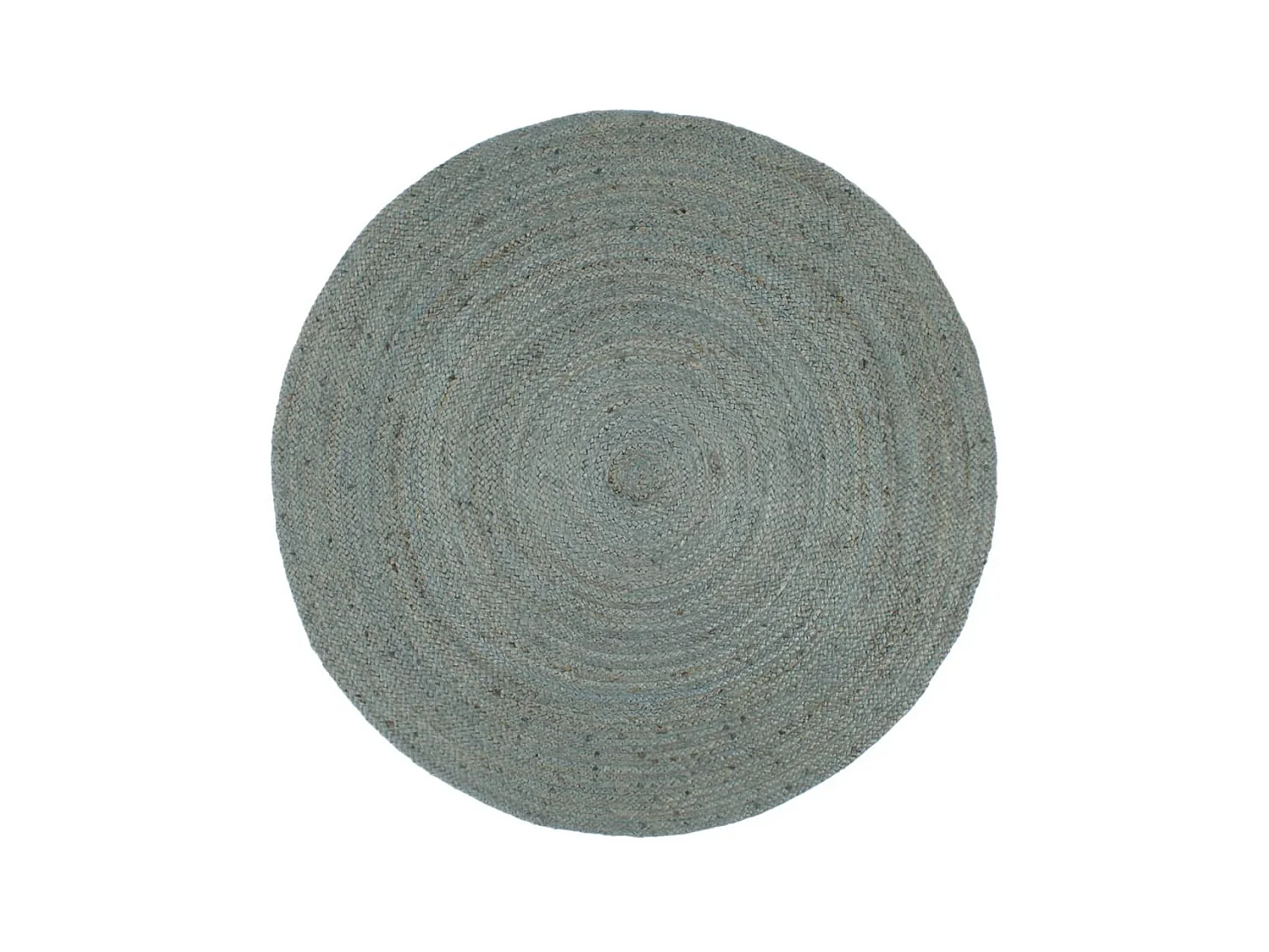 Tapis fait à la main Jute Rond 240 cm Vert olive QBH60437