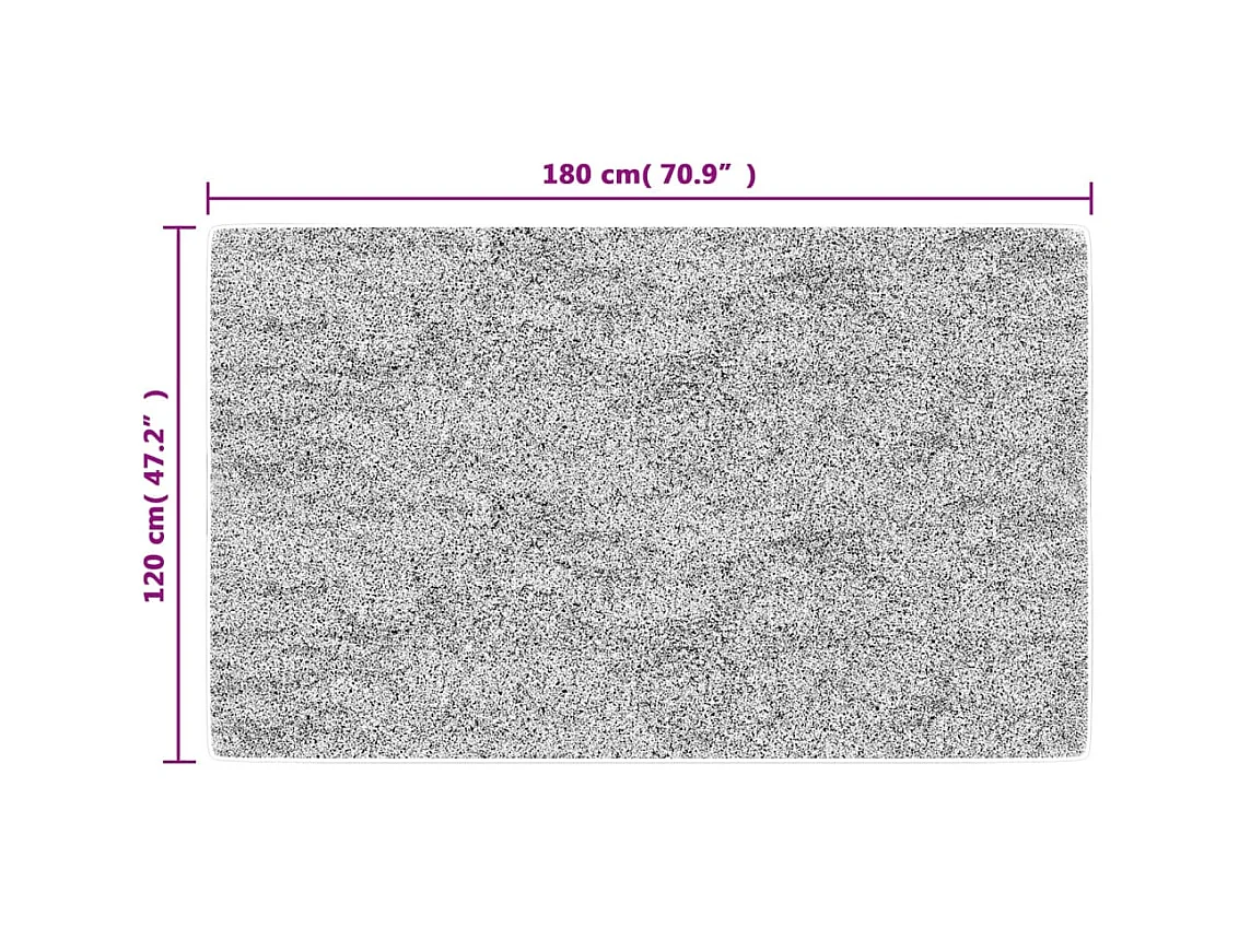 Tapete lavável antiderrapante 120x180 cm patchwork multicor PT133558