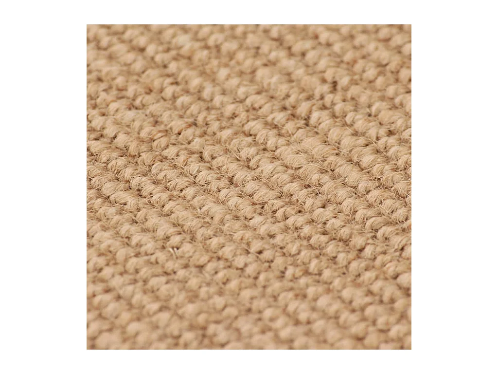 Tapijt met latex onderkant 120x180 cm jute natuurlijk NL660216