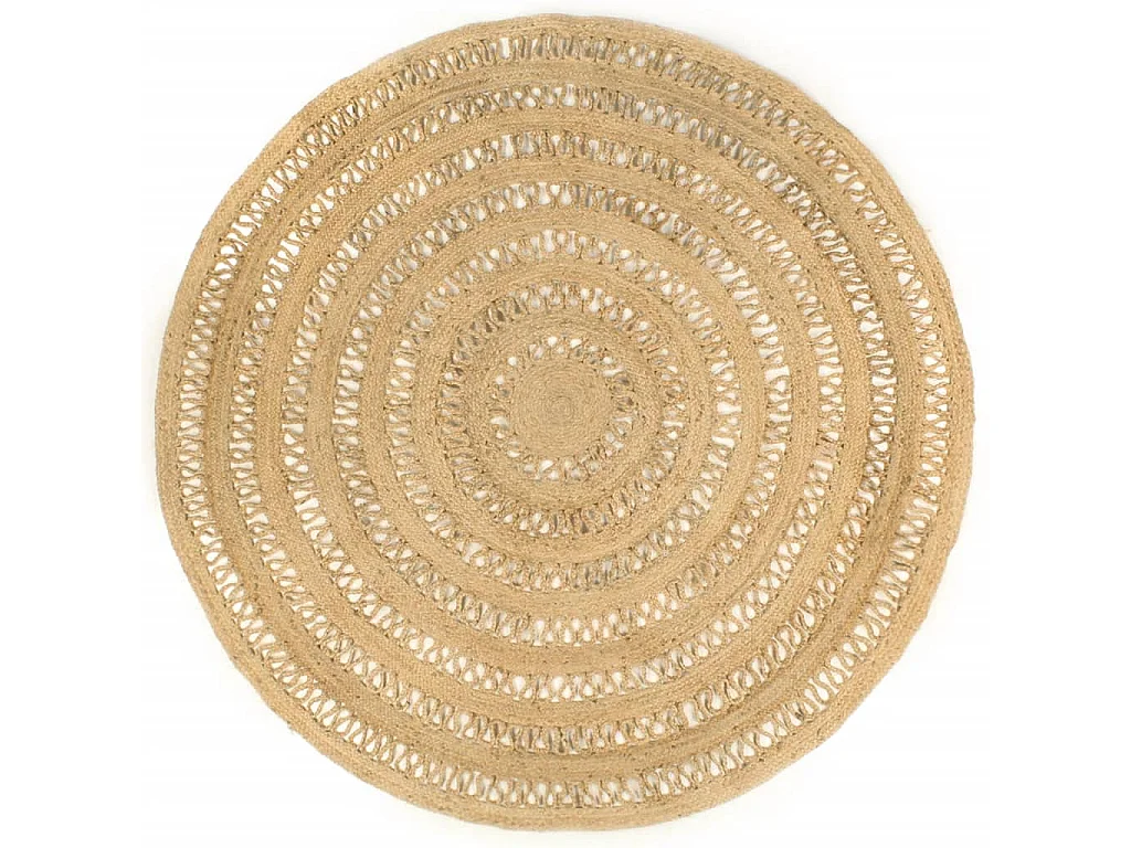 Tapis fait à la main Jute tressée 210 cm QBH64871