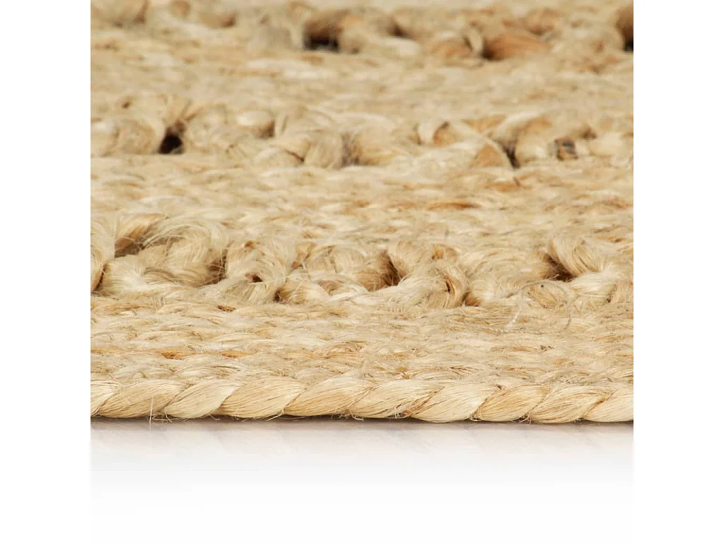 Tapis fait à la main Jute tressée 210 cm QBH64871