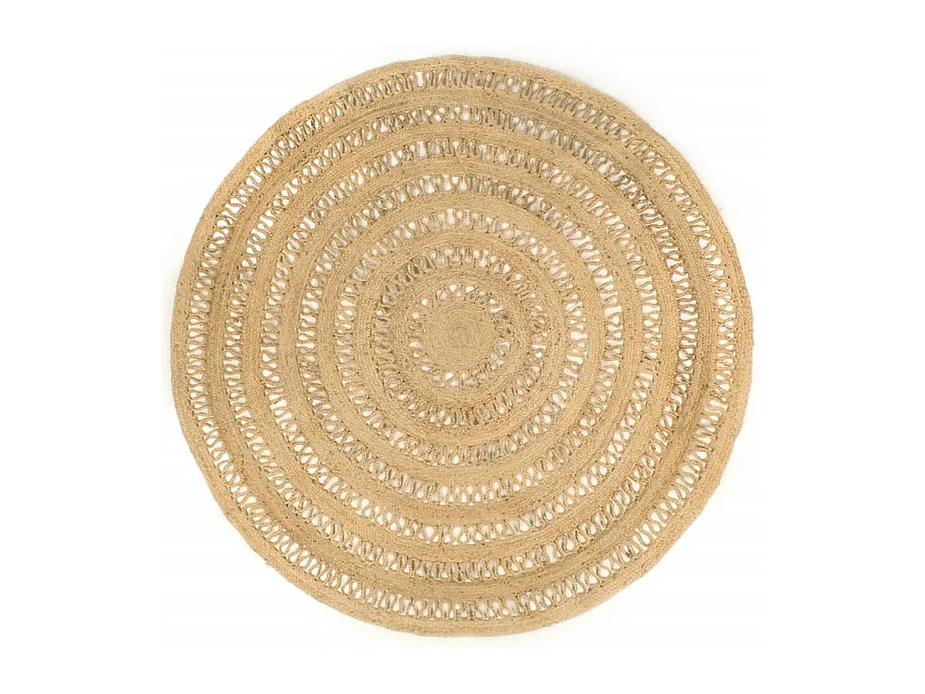 Tapis fait à la main Jute tressée 210 cm QBH64871