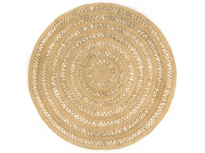 Tapis fait à la main Jute tressée 210 cm QBH64871