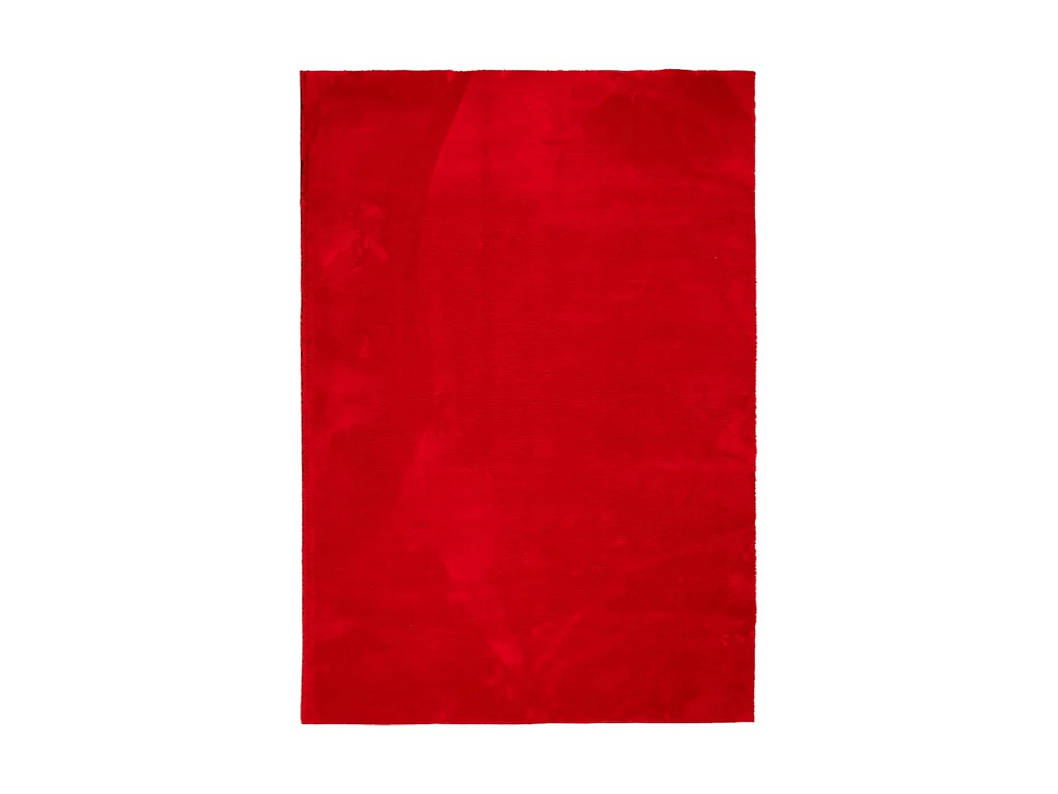 Tapis HUARTE à poils courts doux et lavable rouge 160x230 cm QBH36354