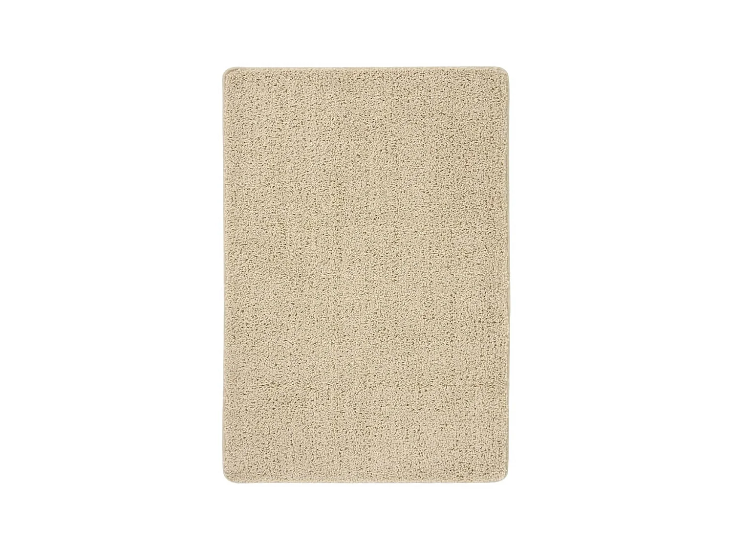 Tapis shaggy antidérapant Crème 160x230 cm QBH68869
