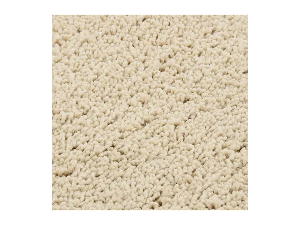 Vloerkleed shaggy anti-slip 160x230 cm crèmekleurig NL368257