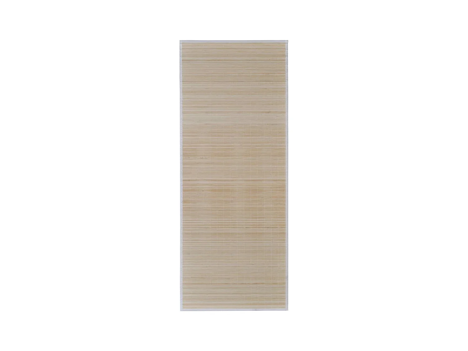 Tapis rectangulaires Bambou naturel 4 pcs 120x180 cm QBH24411