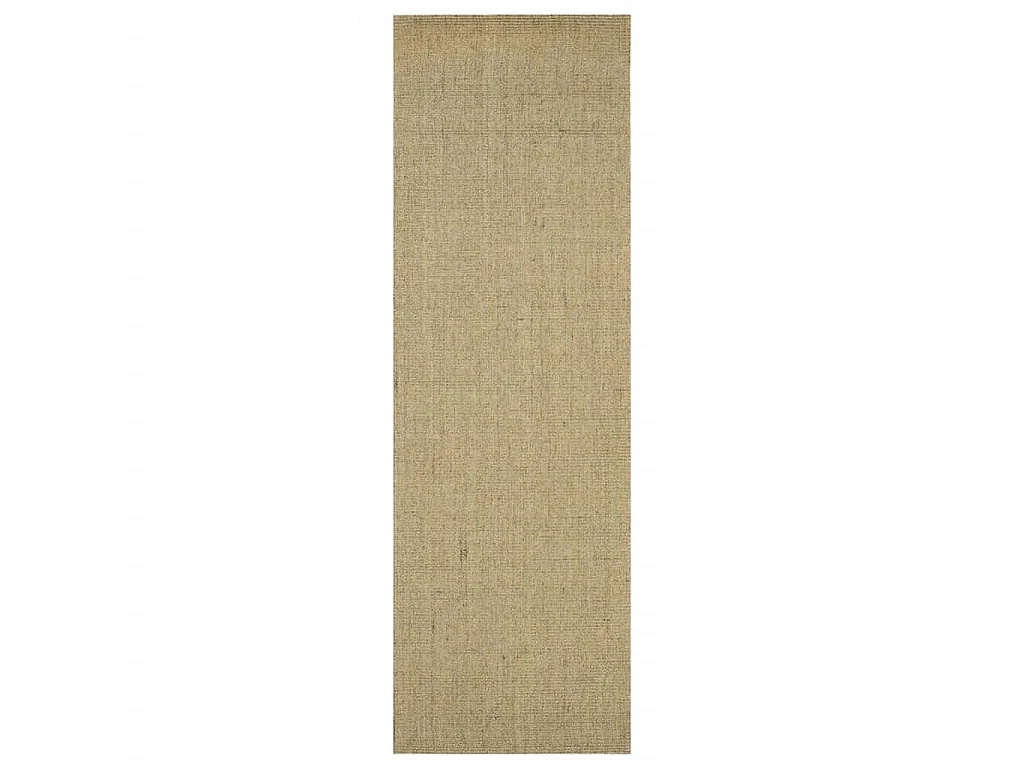 Vloerkleed 80x250 cm natuurlijk sisal groen NL832664