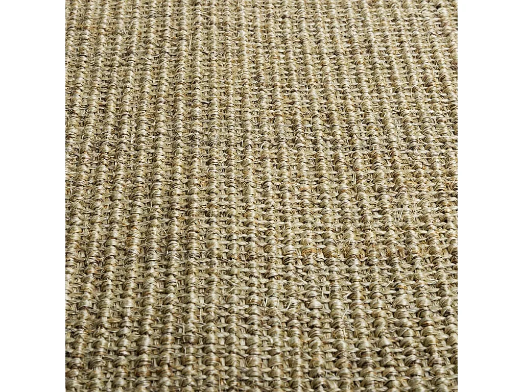 Vloerkleed 80x250 cm natuurlijk sisal groen NL832664