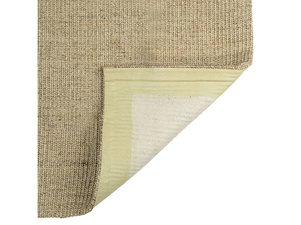 Vloerkleed 80x250 cm natuurlijk sisal groen NL832664