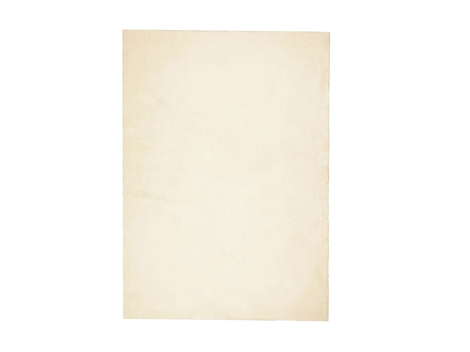 Tapis HUARTE à poils courts doux et lavable crème 240x340 cm QBH89423