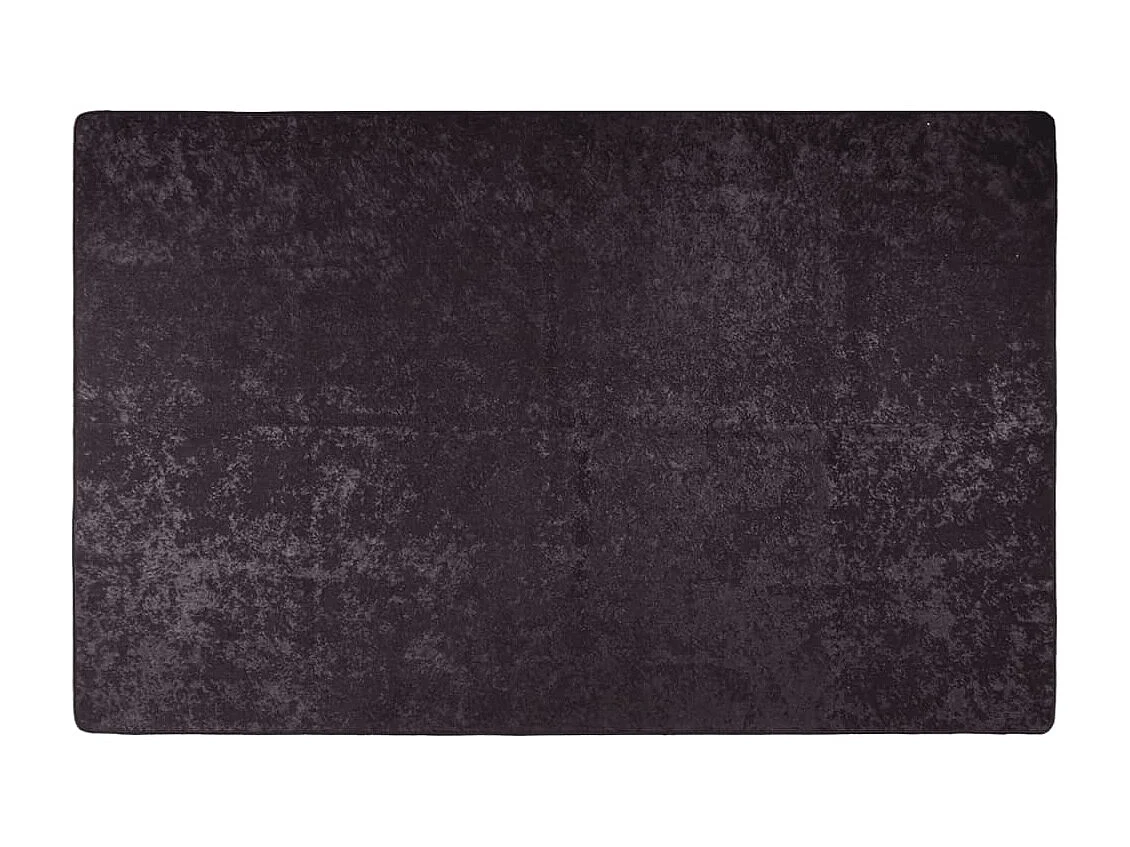 Tapete lavável antiderrapante 160x230 cm antracite PT354565