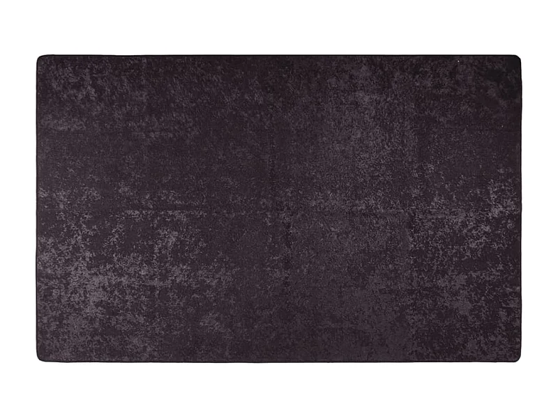 Alfombra lavable antideslizante gris antracita 160x230 cm ES89052