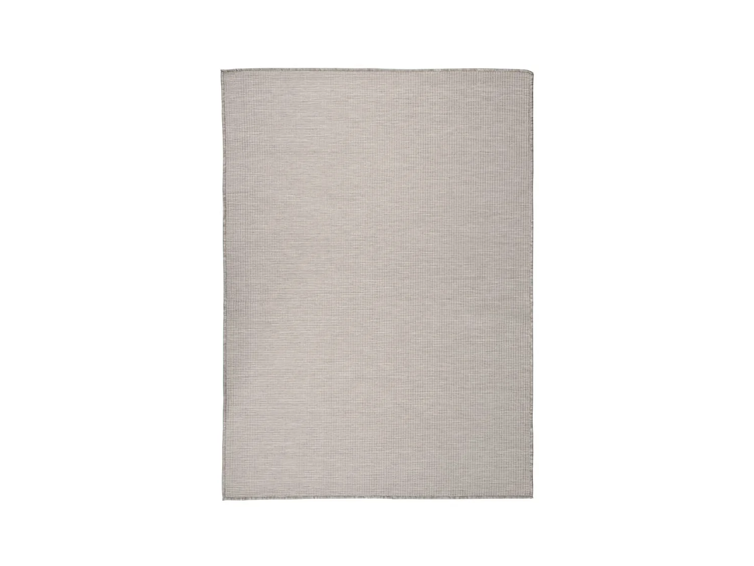 Tapis à tissage plat d'extérieur 200x280 cm Taupe QBH53452