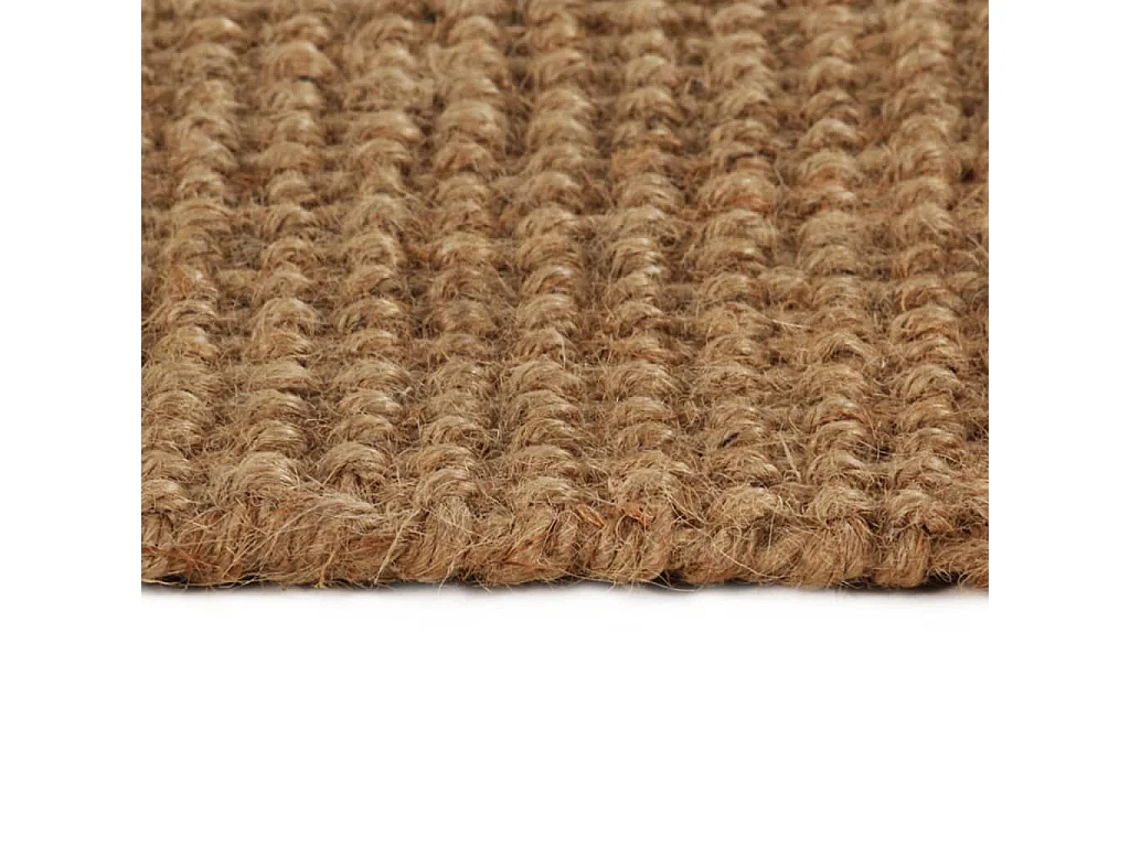 Vloerkleed met kwastjes 120x180 cm jute NL263711