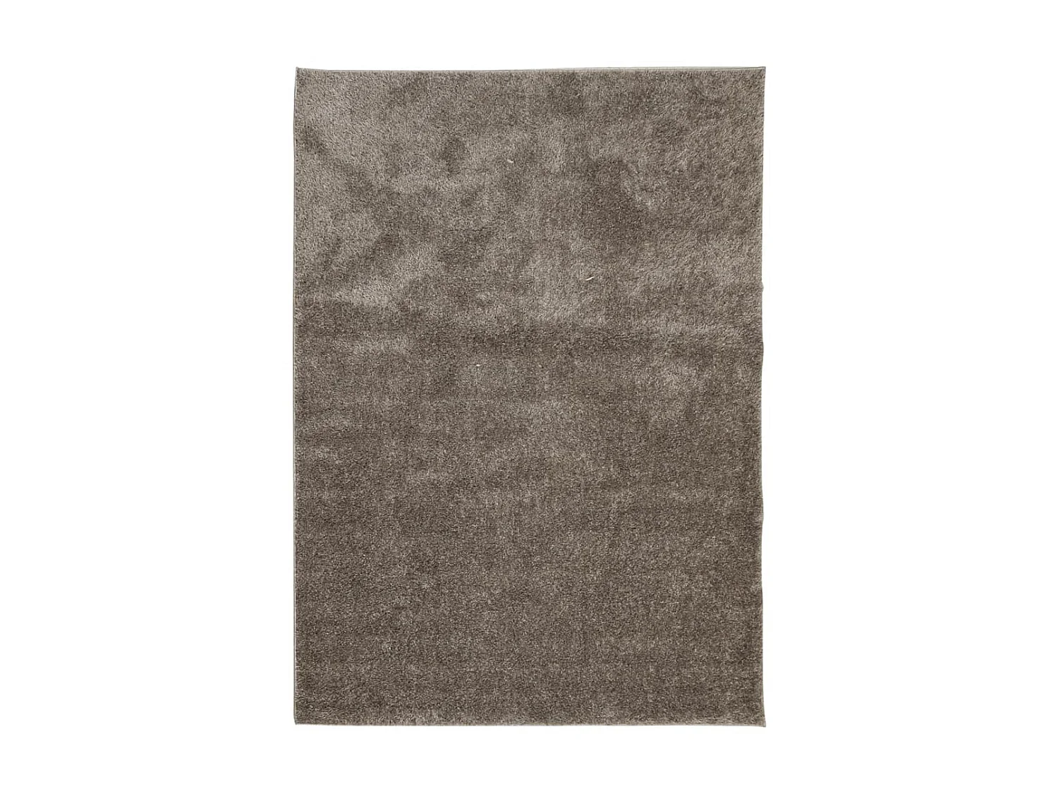 Vloerkleed ISTAN hoogpolig glanzend 200x280 cm grijs NL388153