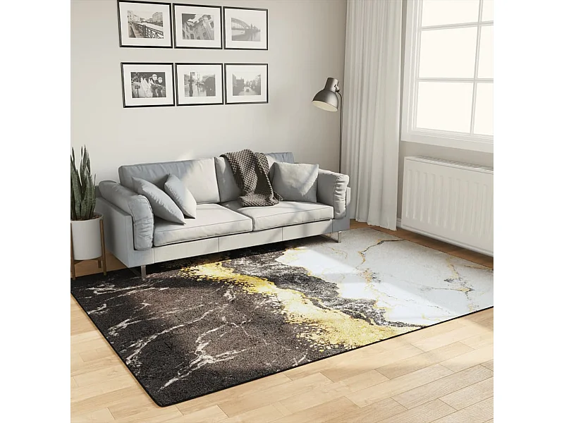 Tapis lavable multicolore 160x230 cm antidérapant QBH25661