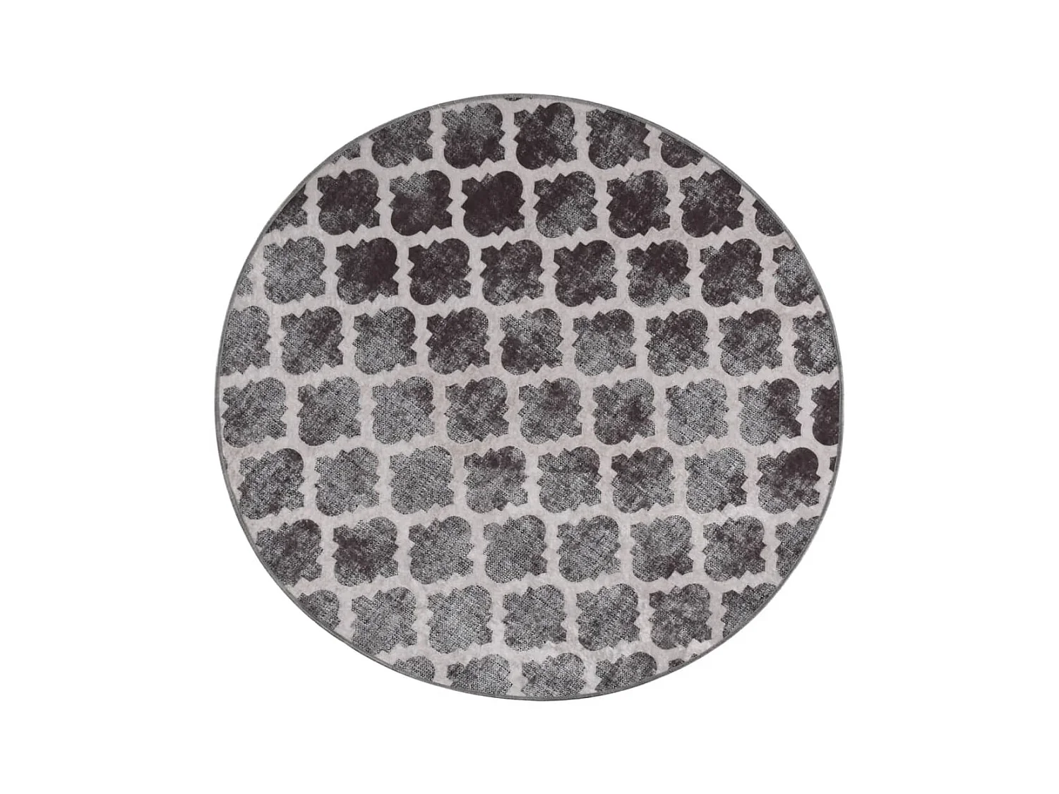 Tapis lavable antidérapant φ120 cm Multicolore QBH93953
