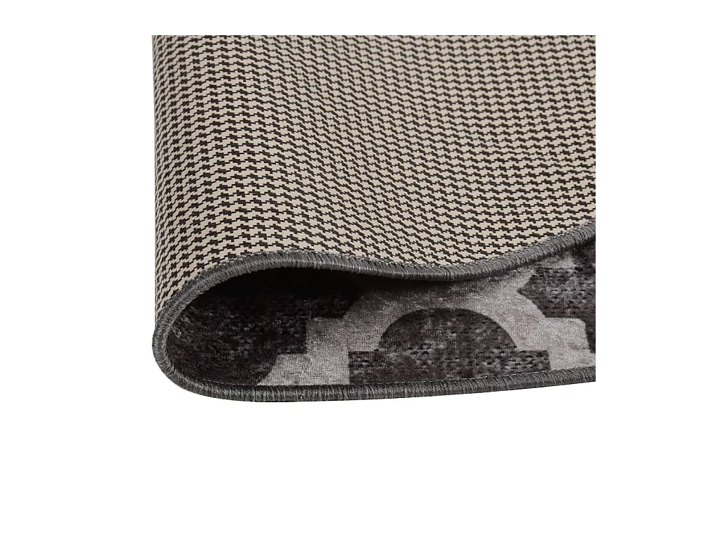 Alfombra lavable antideslizante multicolor φ120 cm ES74758