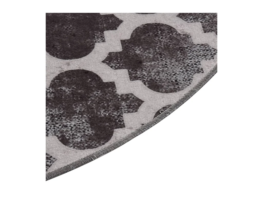 Alfombra lavable antideslizante multicolor φ120 cm ES74758