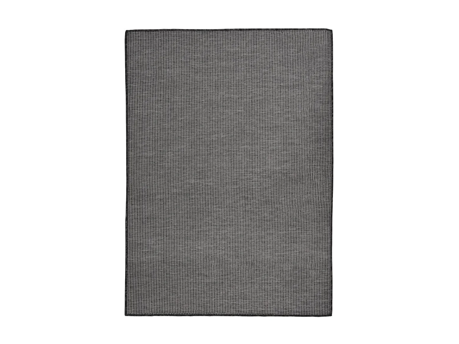 Tapis à tissage plat d'extérieur 200x280 cm Gris QBH77390
