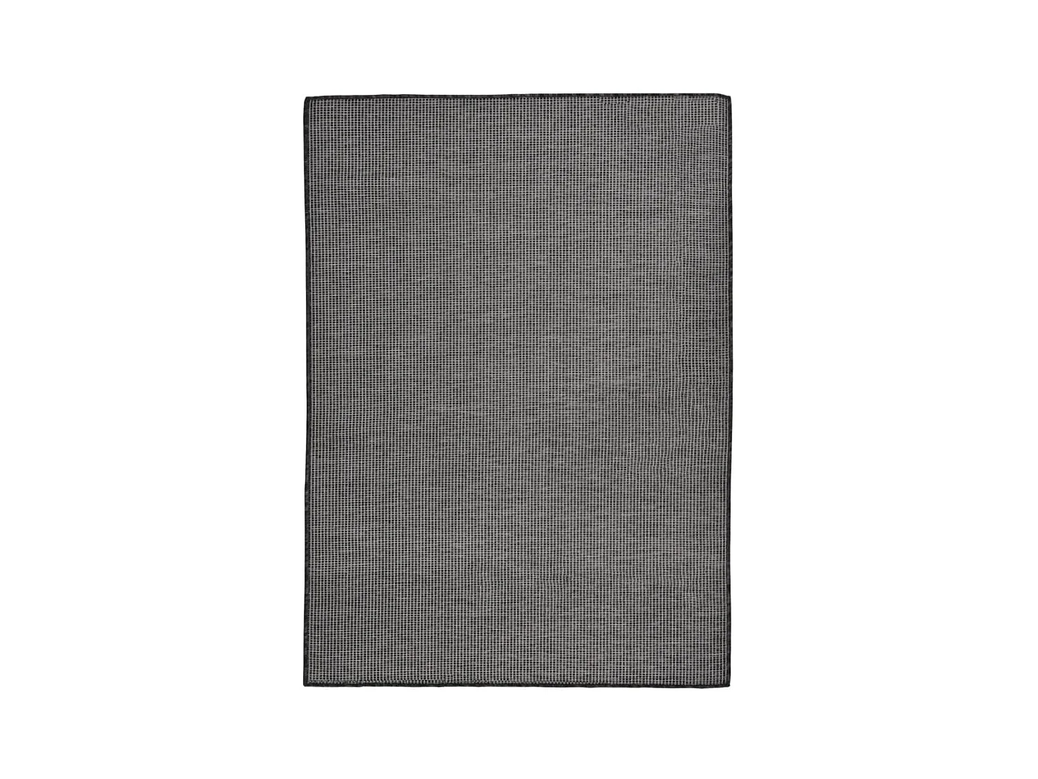 Tapis à tissage plat d'extérieur 200x280 cm Gris QBH77390