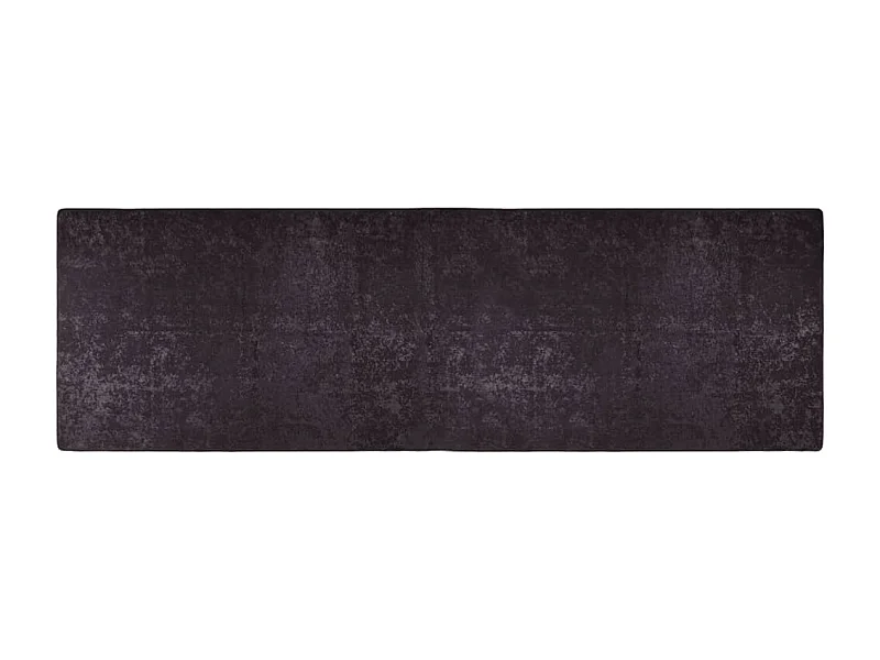 Tapis lavable antidérapant 80x300 cm Anthracite QBH35659