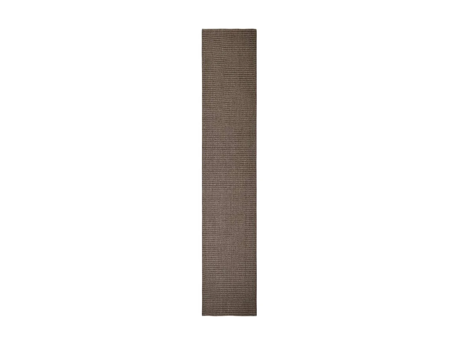Tapis Sisal naturel 66x350 cm Marron QBH37638