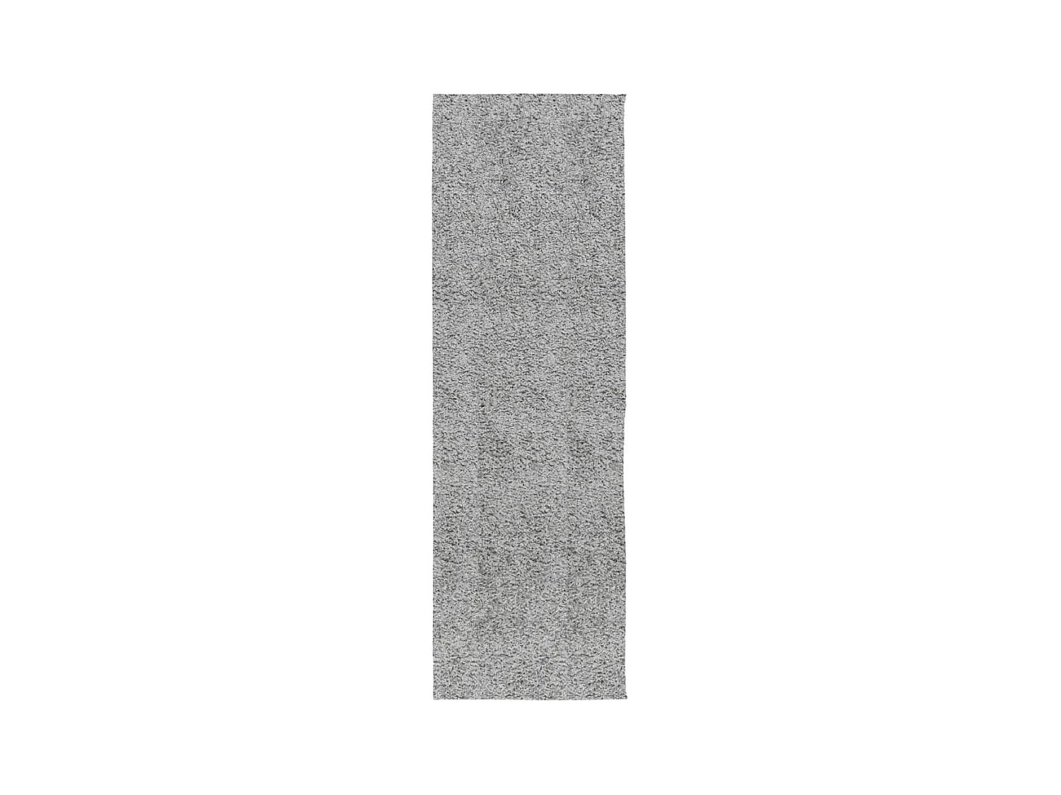 Alfombra peluda de pelo largo moderna PAMPLONA gris 80x250 cm ES28860