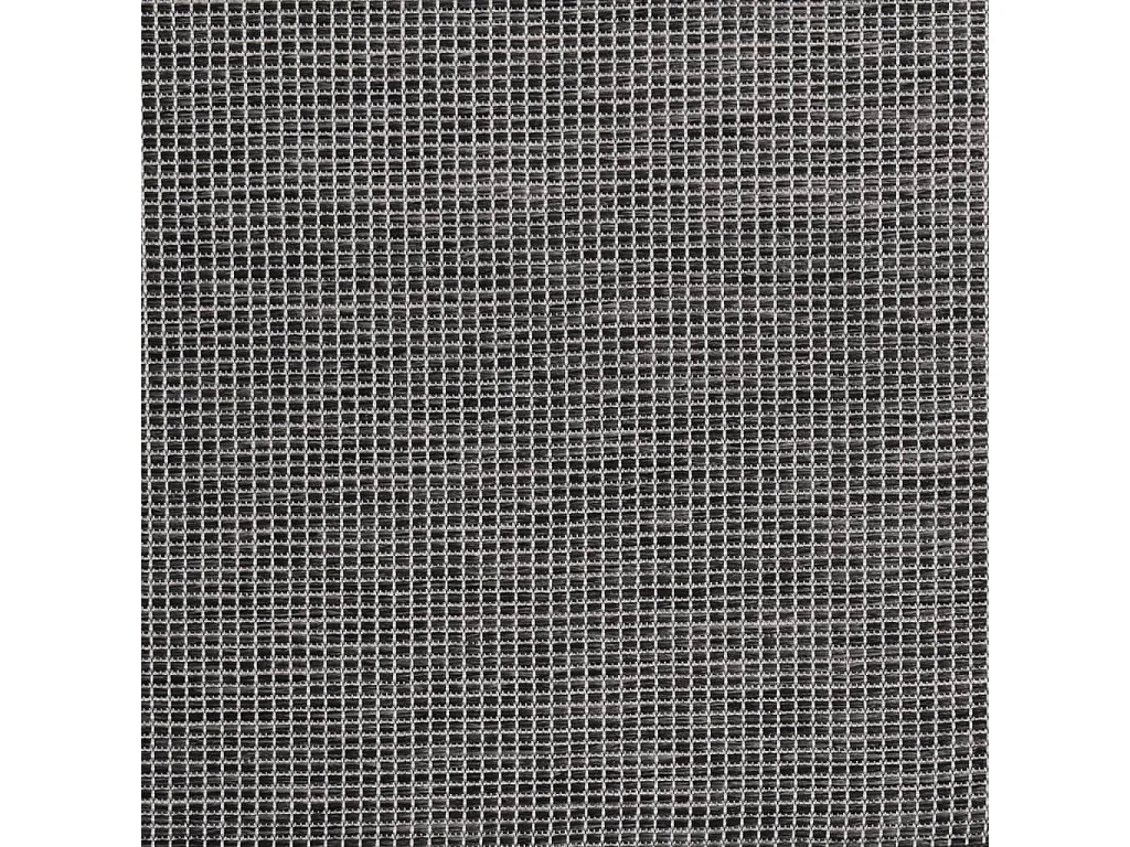 Tapis à tissage plat d'extérieur 100x200 cm Gris QBH52562
