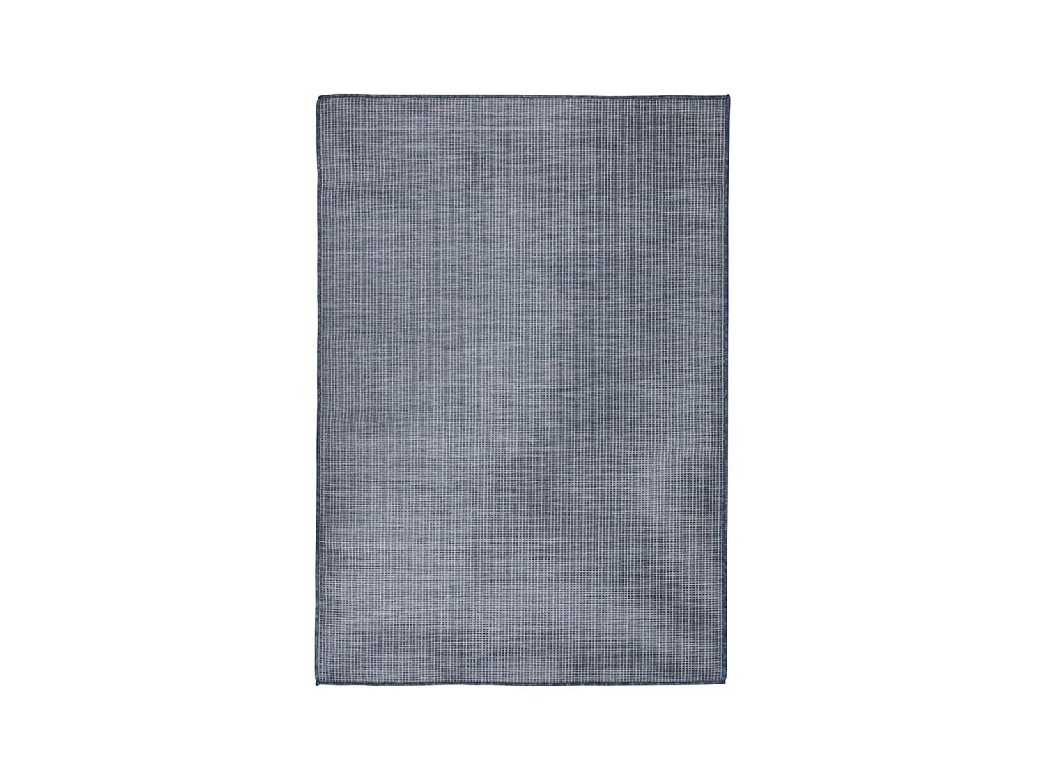 Tapis à tissage plat d'extérieur 160x230 cm Bleu QBH63802
