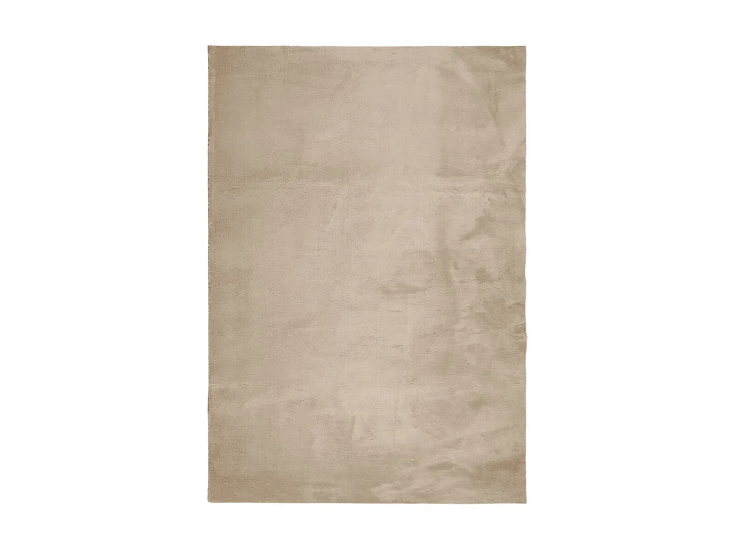 Vloerkleed HUARTE laagpolig zacht wasbaar 140x200cm zandkleurig NL578959