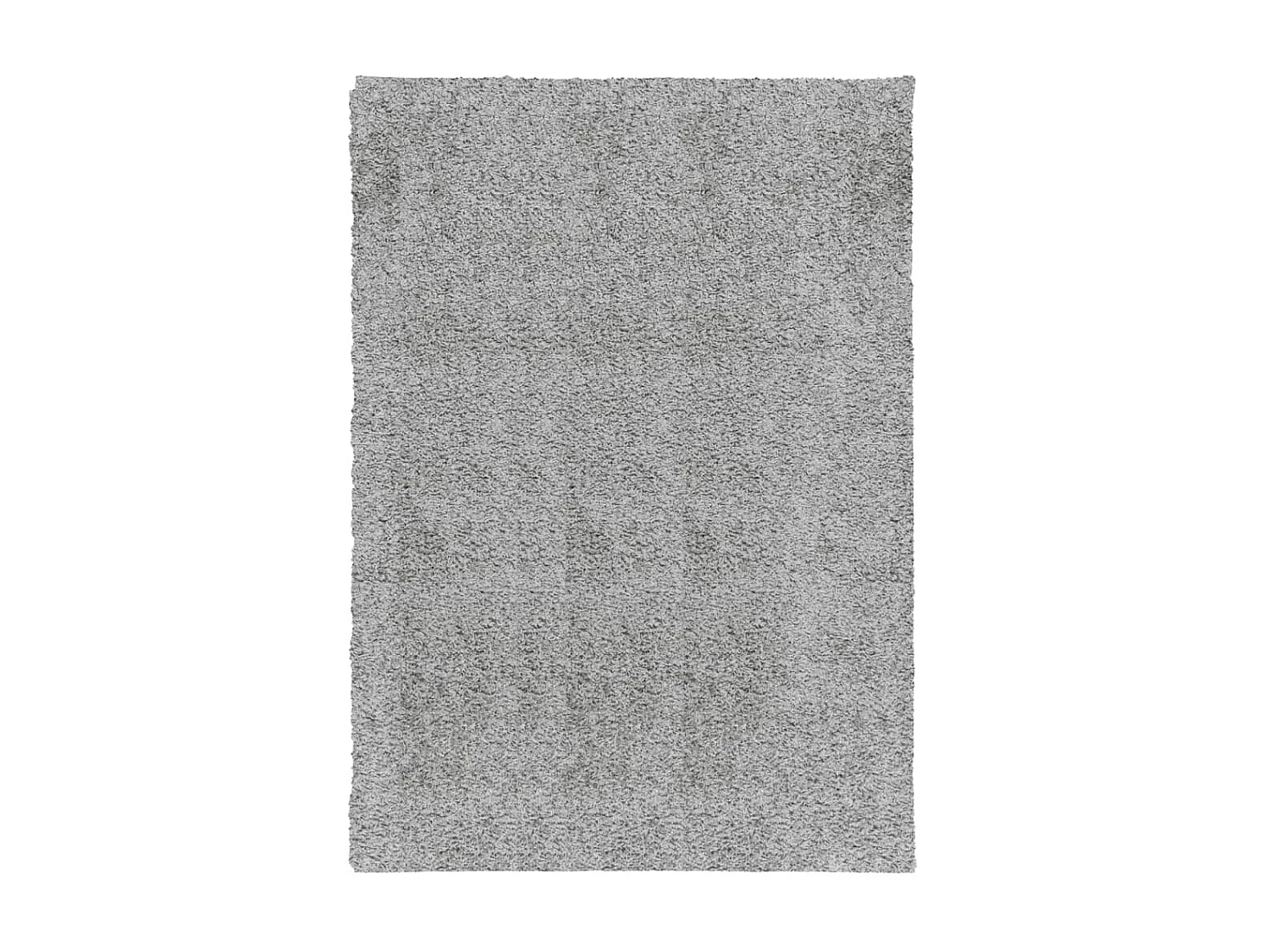 Tapis shaggy à poils longs moderne gris 120x170 cm QBH33541