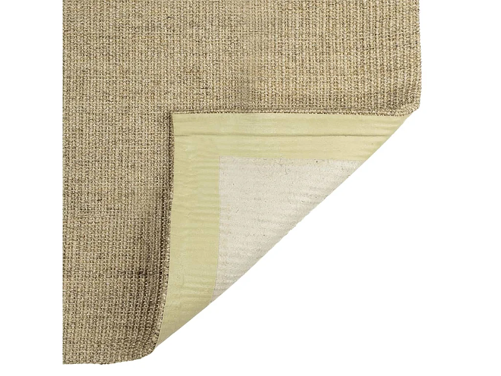 Vloerkleed 66x250 cm natuurlijk sisal groen NL819101