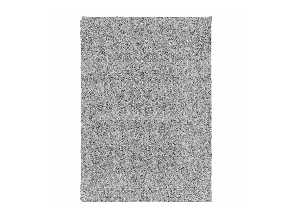 Alfombra peluda de pelo largo moderna PAMPLONA gris 160x230 cm ES58208