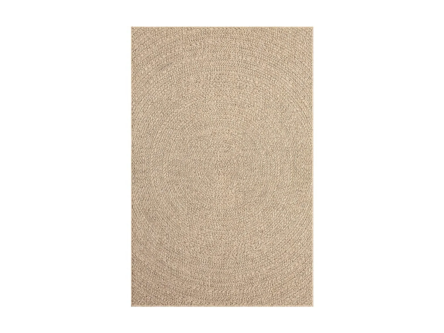 Tapis 200x290 cm aspect jute intérieur et extérieur QBH82634