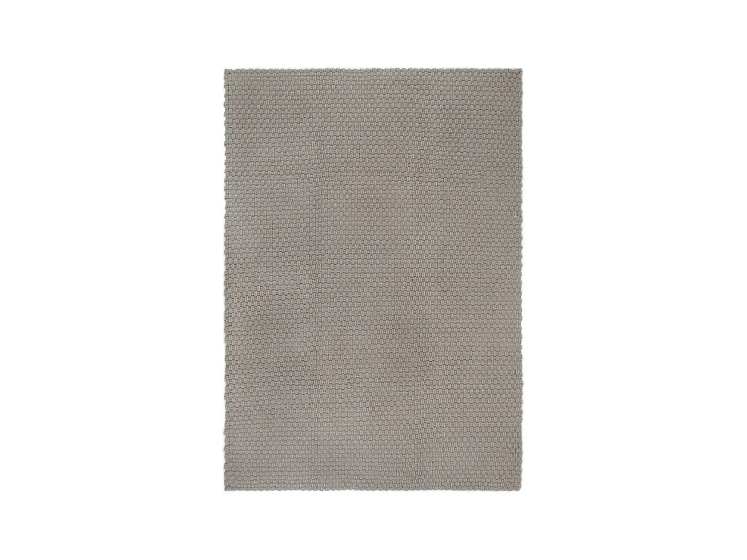 Tapis rectangulaire Gris 120x180 cm Coton QBH99336