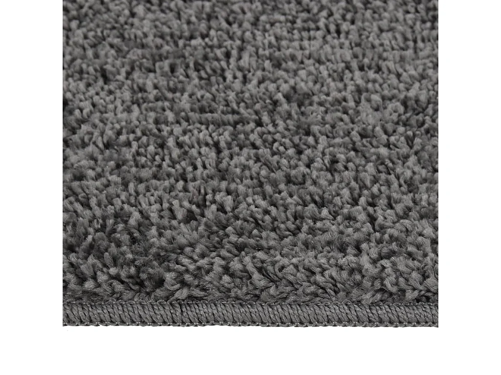 Tapis shaggy antidérapant Gris 160x230 cm QBH24373