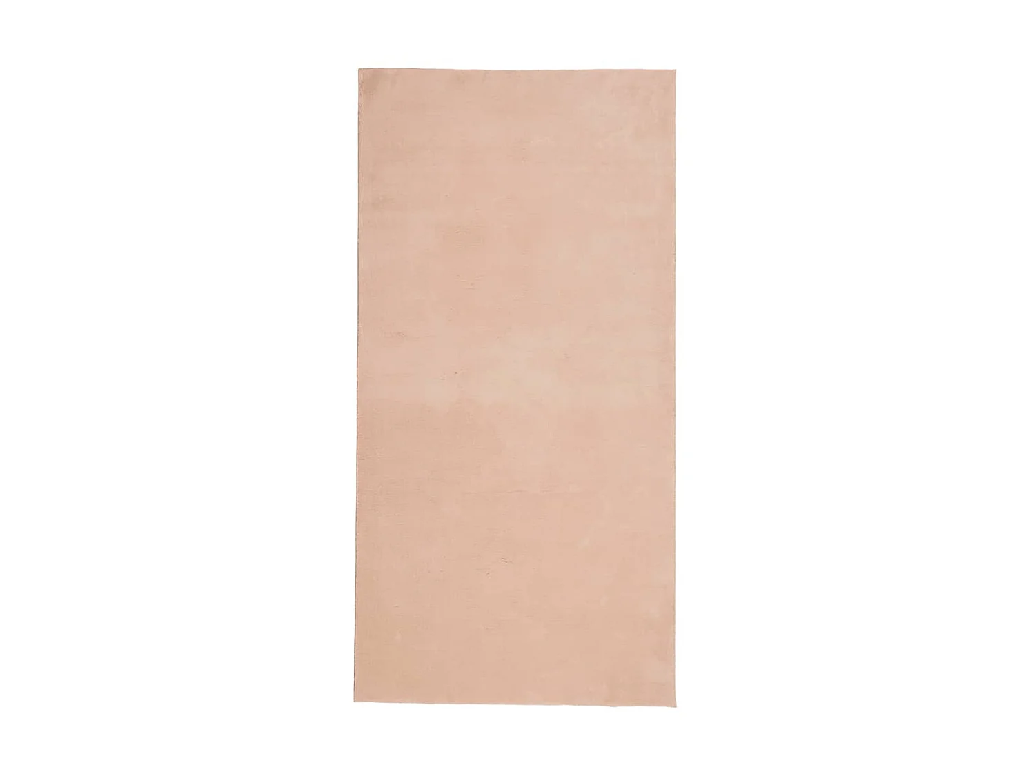 Tapis HUARTE à poils courts doux lavable rouge clair 100x200 cm QBH66510