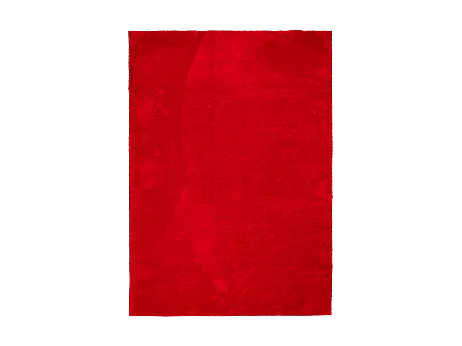 Tapis HUARTE à poils courts doux et lavable rouge 200x280 cm QBH56653