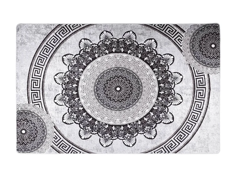 Tapis lavable antidérapant 80x150 cm Multicolore QBH90652