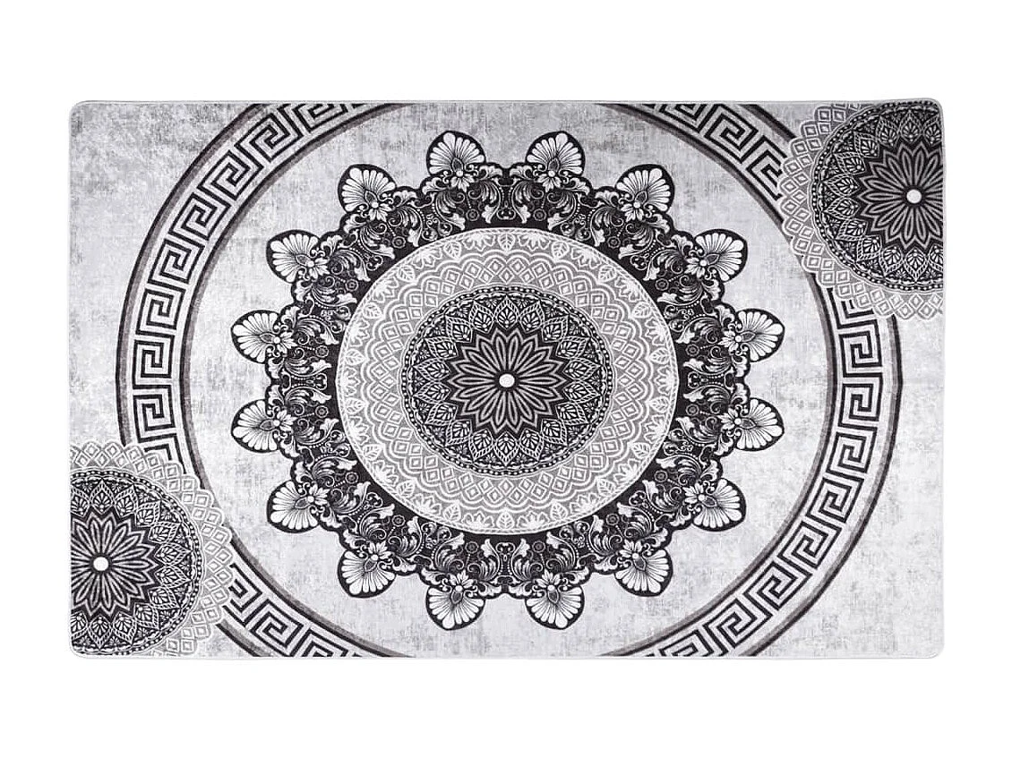 Tapis lavable antidérapant 80x150 cm Multicolore QBH90652